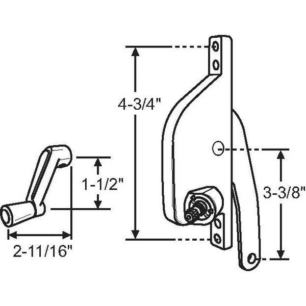 Awning Operator, Strybuc, Mfr#: 41-292P